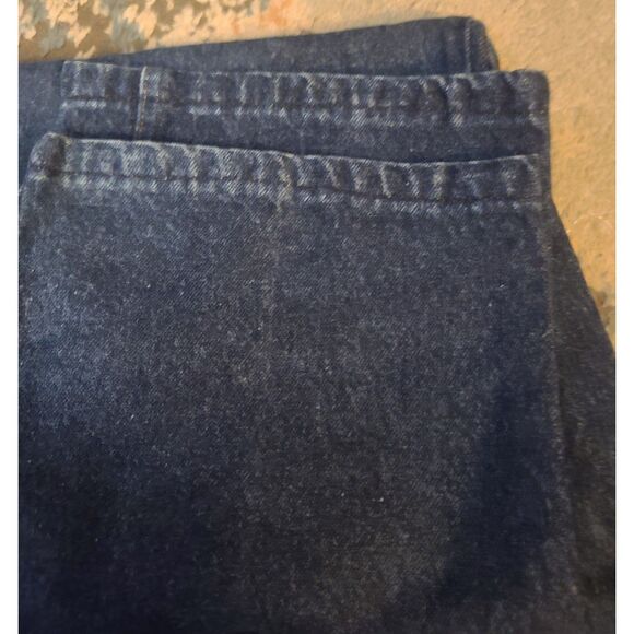 Lee Mens Jeans Dark Wash Straight Fit Size 40x34 Cotton Denim - Picture 6 of 8